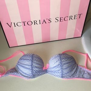 NWOT Victoria Secret Padded Demi bra